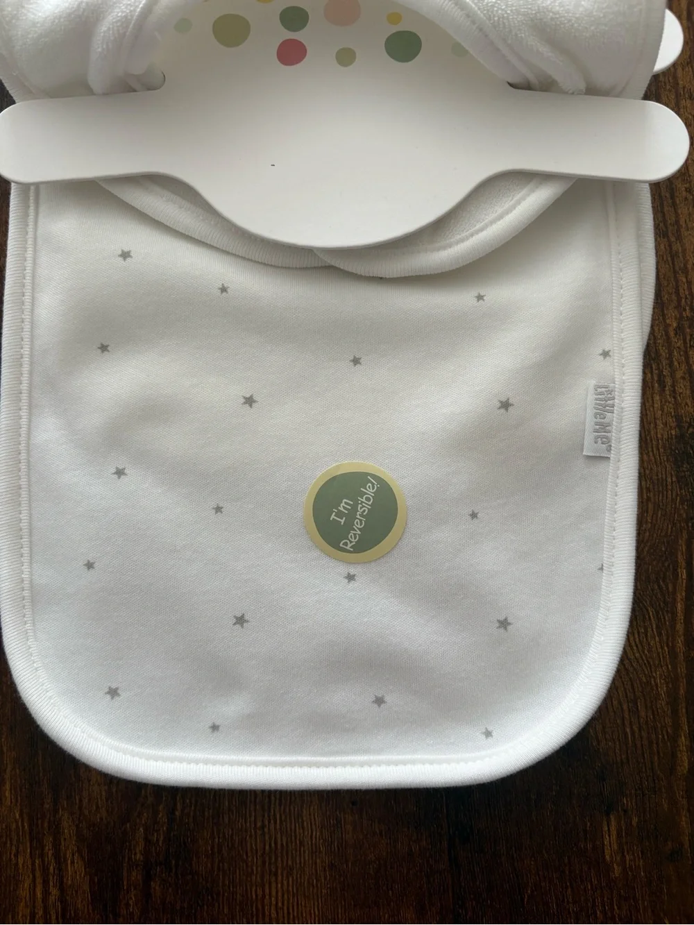 Little Me Baby Bib & Burp Cloth Set Infant Unisex Welcome to the World Gift Set